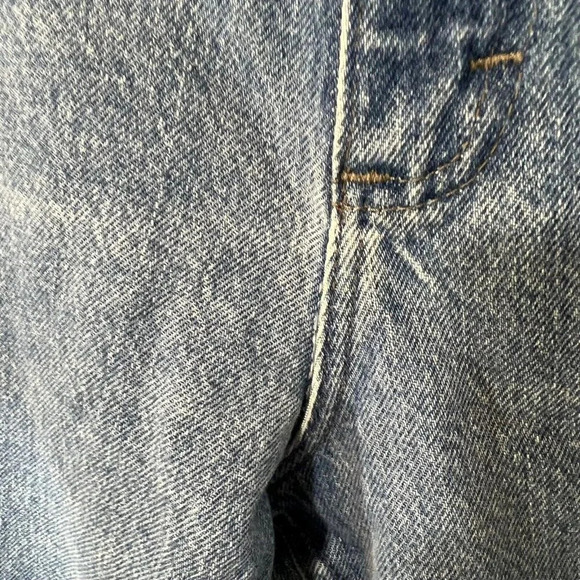 Lee Jeans Light Wash 90s Mom Fit Tapered Leg High Rise Waist 100% Cotton Plus 16 - Picture 7 of 8